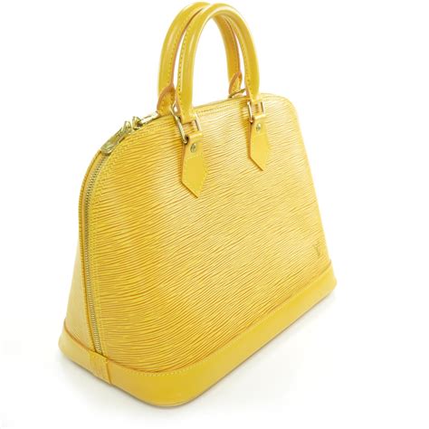 louis vuitton duffle bag yellow